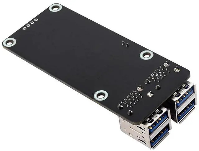 Alt view image 2 of 7 - PCIe to 4-Ch USB3.2 Gen1 Board (C) for Raspberry Pi 5, High-Speed USB 3.2 Gen1 Up to 5Gbps Transmission Speed, Driver No Need, Plug and Play for Raspberry Pi 5 PCIe Adapter