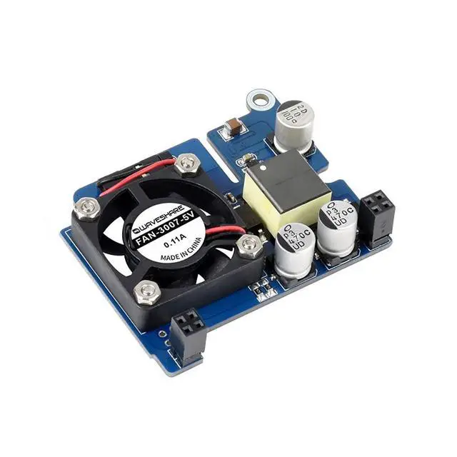 Alt view image 3 of 7 - Power Over Ethernet HAT POE Type D for Raspberry Pi 3B+/4B, 802.3af-Compliant, Fits Raspberry Pi Official Case
