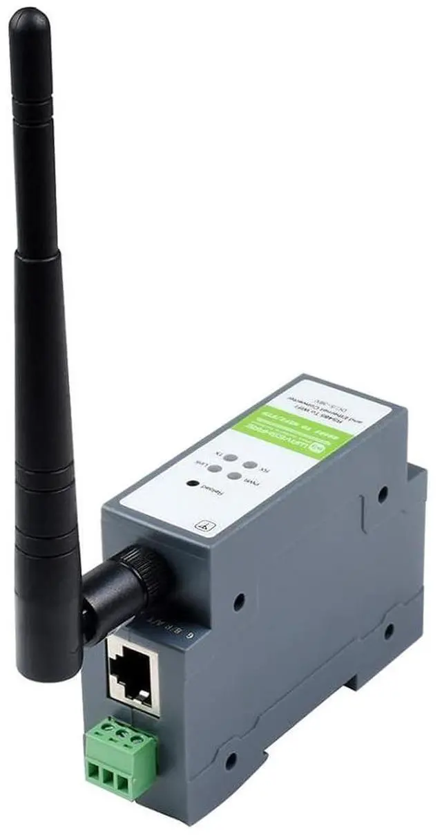 Main image of RS485 to WiFi/Ethernet Converter Module RS485 to ETH Rail-Mount Serial Server Modbus/MQTT Gateway