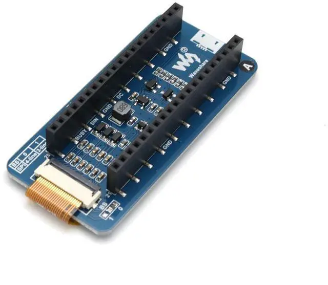 Alt view image 2 of 7 - 2.13inch E-Paper E-Ink Display Module for Raspberry Pi Pico, 250×122 Pixels, Two Colors Black/White, SPI Interface Support Partial Refresh
