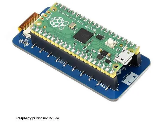 Alt view image 4 of 7 - 2.13inch E-Paper E-Ink Display Module for Raspberry Pi Pico, 250×122 Pixels, Two Colors Black/White, SPI Interface Support Partial Refresh