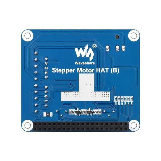Alt view image 2 of 7 - HRB8825 Stepper Motor HAT Compatible Raspberry Pi Series Board/Jetson Nano, Drives Two Stepper Motors, 6 Available Microstepping Modes