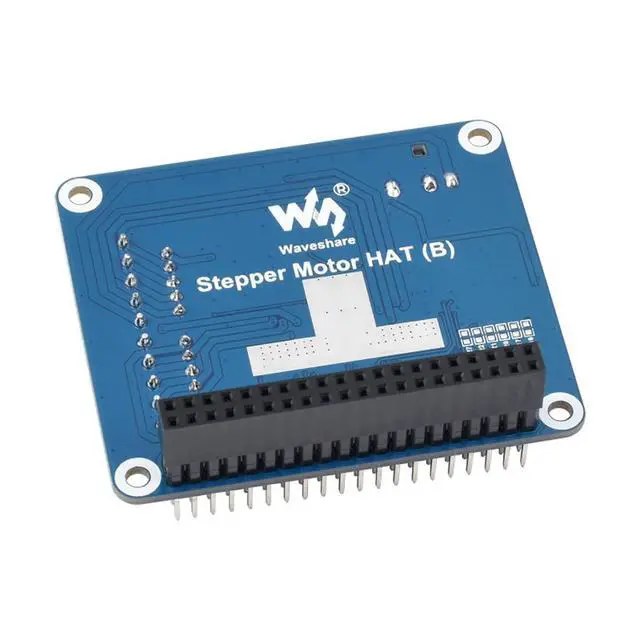 Alt view image 4 of 7 - HRB8825 Stepper Motor HAT Compatible Raspberry Pi Series Board/Jetson Nano, Drives Two Stepper Motors, 6 Available Microstepping Modes