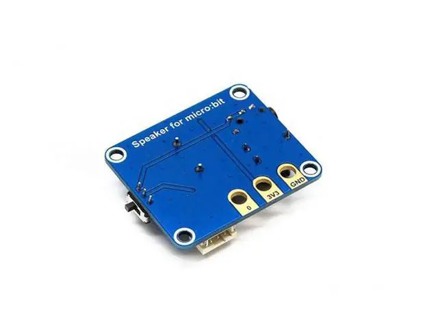 Alt view image 3 of 5 - Speaker Module for Micro:bit Onboard Hi-Fi chip NS8002 Makes it Become a Music Player with Earphone Jack Output Sound Volume Adjustment
