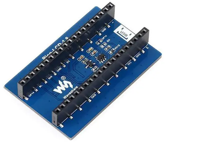 Alt view image 2 of 7 - 1.8inch LCD Display Module HAT for Raspberry Pi Pico Series, Embedded ST7735S Driver, Using SPI Bus,65K RGB Colors, 160×128 Pixels