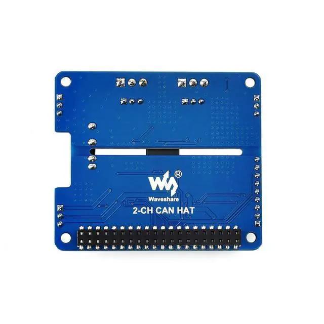Alt view image 2 of 7 - 2-Channel Isolated CAN Bus Expansion HAT for Raspberry Pi Series Boards MCP2515 + SN65HVD230 Dual Chips Solution Multi Allows 2-CH CAN Communication