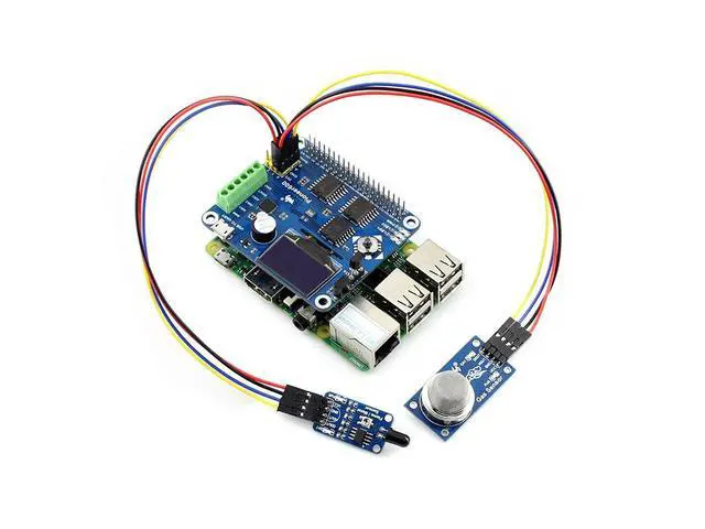 Alt view image 5 of 5 - Pioneer600 Expansion Board for Raspberry Pi Series Boards, Jetson Nano All-in-One Function&Interfaces USB to UART OLED Dispaly AD/DA GPIO and Sensor Interface