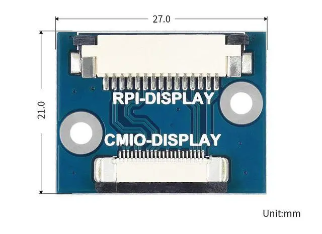 Alt view image 7 of 7 - Compute Module DSI Display Adapter, 22PIN to 15PIN, Compatible Compute Module IO Board