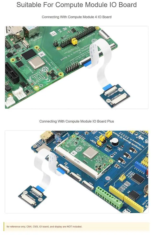 Alt view image 6 of 7 - Compute Module DSI Display Adapter, 22PIN to 15PIN, Compatible Compute Module IO Board