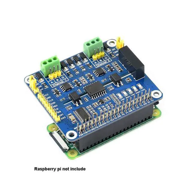 Alt view image 4 of 7 - 2-Channel(2-CH) Isolated RS485 Expansion HAT for Raspberry Pi Adopts SC16IS752+SP3485 Solution Converts SPI to RS485 with Multi Onboard Protection Circuits Data Rate up to 921600bps