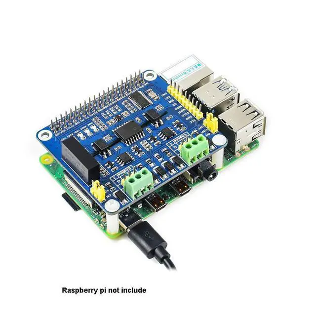Alt view image 5 of 7 - 2-Channel(2-CH) Isolated RS485 Expansion HAT for Raspberry Pi Adopts SC16IS752+SP3485 Solution Converts SPI to RS485 with Multi Onboard Protection Circuits Data Rate up to 921600bps