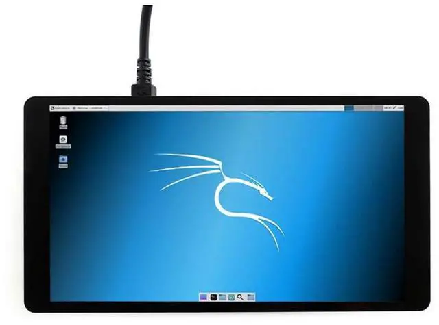 Alt view image 2 of 7 - 5.5inch Capacitive Touch Screen AMOLED 1920x1080 Display with Toughened Glass Cover 6H Hardness HDMI Interface Supports Multi Systems Supports Raspberry Pi, Jetson Nano