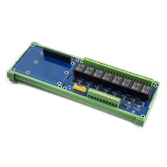 Alt view image 3 of 6 - Coowell Raspberry Pi 8 Channel Relay Module HAT for Raspberry Pi 4B+ 4B 3B+ 3B 2B+ Zero W WH Jetson Nano Help The Pi to Control Home Appliances