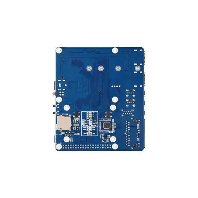 Alt view image 4 of 7 - Dual Ethernet Base Board for Raspberry Pi CM5, 2.5G & 1G RJ45 Ports, Dual 4K Display, Dual MIPI, NVMe SSD Boot Support, Compatible with for Rasp-Berry Pi Compute Module 5 Lite/eMMC