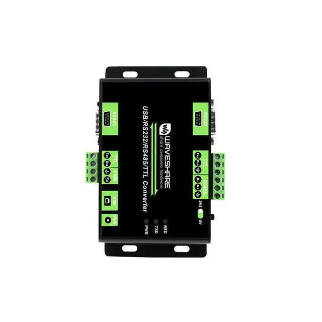 Alt view image 3 of 7 - Industrial Isolated USB / RS232 / RS485 / TTL to RS232 / 485 / TTL Converter, Multi-Bus Conversion, Adopts Original FT232RL for USB Communication