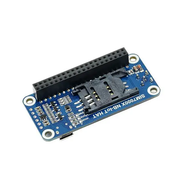 Alt view image 2 of 7 - SIM7000G NB-IoT/Cat-M/Edge/GPRS HAT for Raspberry Pi Series, Low Power Narrow Band Cellular IoT Communication Module,GNSS Positioning, Support Global Band