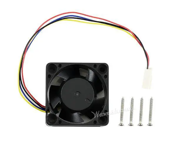 Alt view image 2 of 5 - Dedicated Cooling Fan for Jetson Nano PWM Adjustment Strong Cooling Air Brushless Fan 4PIN Reverse-Proof Connector