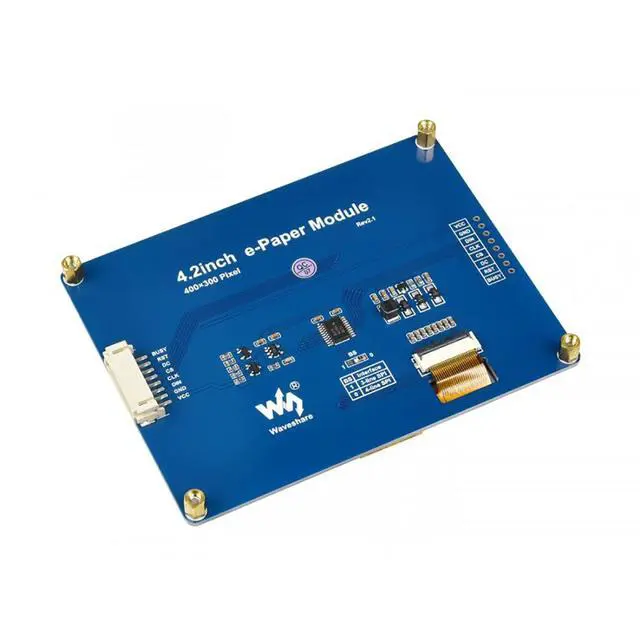 Alt view image 2 of 5 - 4.2inch E-Ink Display E-Paper Screen Module for Raspberry Pi 4B+ 4B 3B+ 3B 2B+ Zero W WH 2 W Jetson Nano SPI Interface 400x300 Resolution