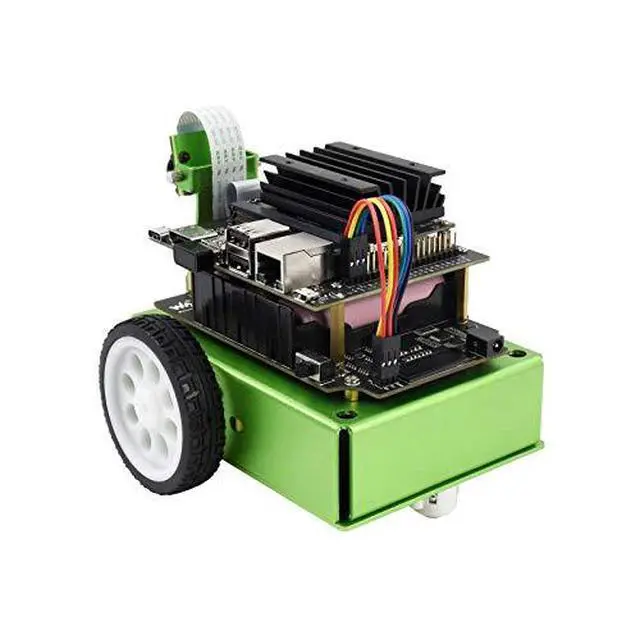 Alt view image 2 of 4 - JetBot 2GB AI Kit AI Based Smart by Jetson Nano 2GB Developer Kit(not Include) Accessory Pack Comes with ROS Nodes Code