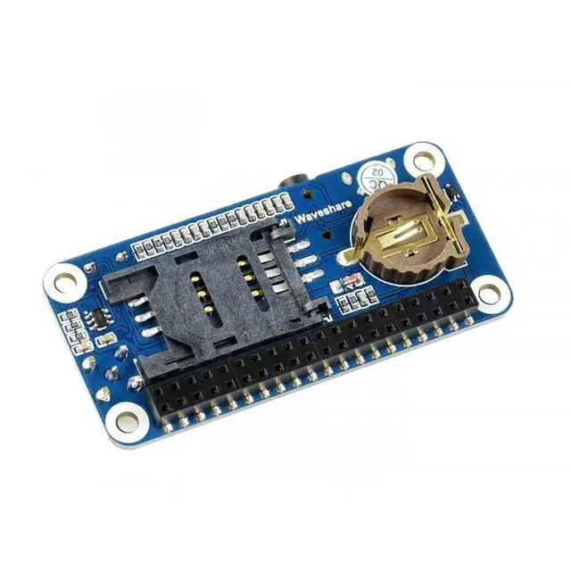 Alt view image 2 of 6 - Raspberry Pi GSM HAT GSM/GPRS/GNSS/Bluetooth Module for Raspberry Pi 4B+ 4B 3B+ 3B 2B+ Zero W WH Based on SIM868 Supports SMS, Phone Call, Email, etc