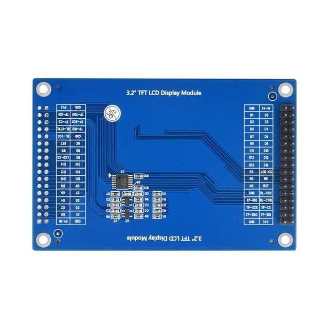 Alt view image 2 of 7 - 3.2 Inch 320x240 Multicolor Graphic LCD,Onboard Controller ILI9341,Touch Panel Controller XPT2046, with Touch Panel