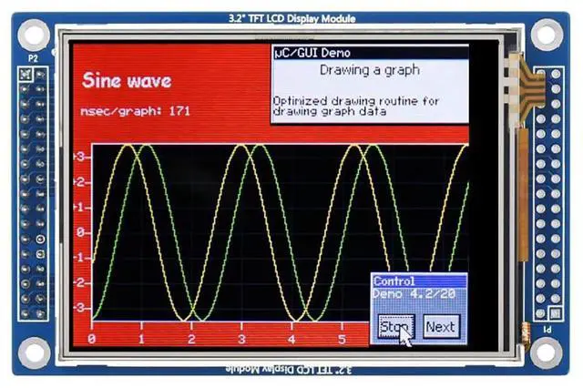 Main image of 3.2 Inch 320x240 Multicolor Graphic LCD,Onboard Controller ILI9341,Touch Panel Controller XPT2046, with Touch Panel