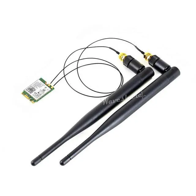Alt view image 6 of 7 - AC8265 Wireless NIC Module for Jetson Nano(B01) Onboard Intel 8265AC Chip 2.4G / 5G Hz Dual Band WiFi Bluetooth 4.2 IPEX Connector Support Linux, Windows 10/8.1/8/7
