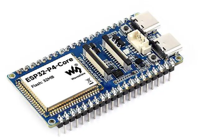Main image of ESP32-P4-Core-DEV-KIT-M Development Board, RISC-V Dual-Core MCU Board with 32MB PSRAM, 32MB Flash, USB OTG 2.0 HS, MIPI CSI DSI, GPIO Header for Multimedia Development
