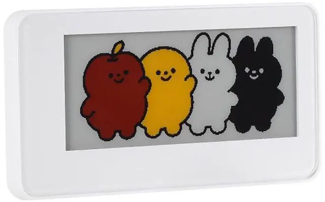 Main image of 2.9inch Passive NFC-Powered e-Paper Tag, 4-Color Red Yellow Black White E-Ink Electronic Label Module with ABS Case for Price Tag Asset Tag Shelf Label Name Tag