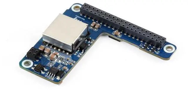 Alt view image 6 of 7 - PoE+ HAT for Raspberry Pi 5/CM5, Power Over Ethernet HAT 5V 5A Output, IEEE 802.3af/at PoE HAT Board with Isolated SMPS, 40PIN GPIO Header