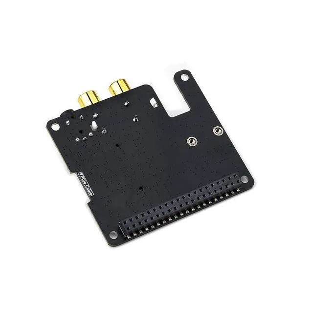 Alt view image 3 of 7 - M.2 NVMe + PCM5122 I2S Audio HAT for Raspberry Pi 5/Series, PCIe to M.2 M-Key 2230/2242 SSD Adapter, 3.5mm Headphone Jack + RCA, 32-bit/384kHz DAC, EEPROM Auto Load, LEDs