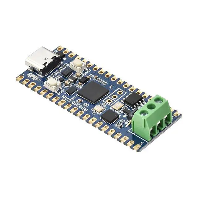 Alt view image 3 of 7 - RP2350-CAN Development Board, Dual-Core Pi RP2350A Microcontroller, CAN Bus Controller XL2515, 150MHz, Pico-Compatible, C/C++ MicroPython Support