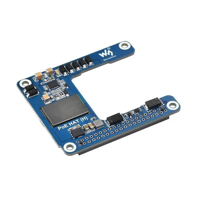 Alt view image 6 of 7 - Fits Raspberry Pi 5 PoE HAT (H) - 5V 5A Output, IEEE 802.3af/at Compliant Power Over Ethernet HAT for Pi 5/CM5, Compact Design, Come with Official Pi Case