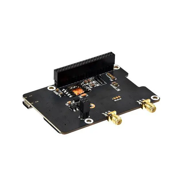 Alt view image 6 of 7 - PCIe to M.2 E Key Adapter with PoE HAT & Wireless-AX210 Module for Raspberry Pi 5, NGFF M.2 E Key NIC Compatible, Power Over Ethernet, 16PIN PCIe Interface, 5V/12V Output, Stackable GPIO Header