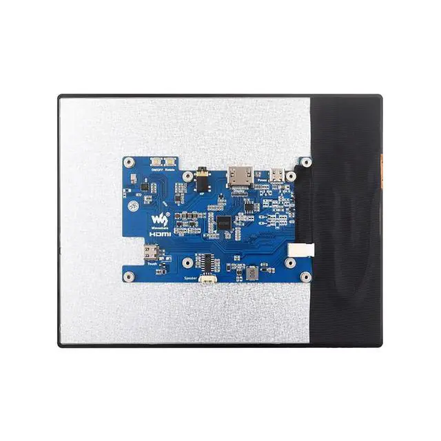Alt view image 2 of 7 - 8 Inch Capacitive Touch Display for Raspberry Pi 5/Jetson Nano 768×1024 Toughened Glass Panel 8 Inch Monitor HDMI Interface 10-Point Touch IPS Panel