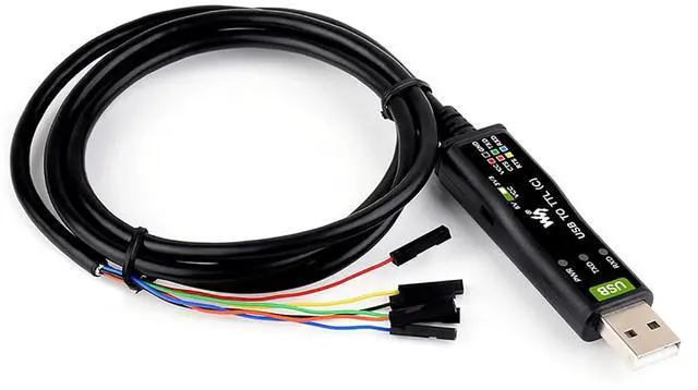 Main image of Industrial USB to TTL (C) 6pin Serial Cable Onboard Original FT232RNL with Hardware Flow Control Support Win7/8/8.1/10/11, Mac, Linux, Android...