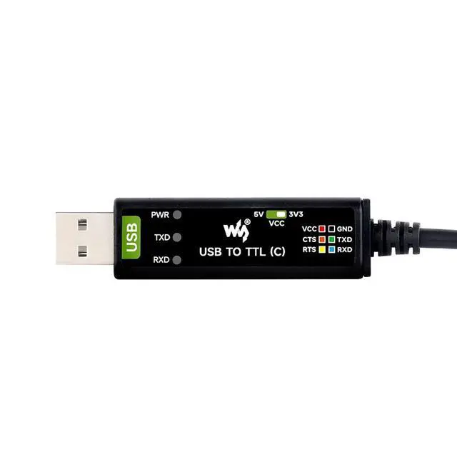 Alt view image 2 of 7 - Industrial USB to TTL (C) 6pin Serial Cable Onboard Original FT232RNL with Hardware Flow Control Support Win7/8/8.1/10/11, Mac, Linux, Android...