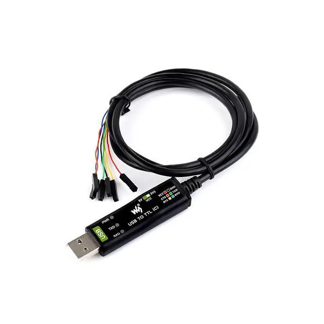 Alt view image 4 of 7 - Industrial USB to TTL (C) 6pin Serial Cable Onboard Original FT232RNL with Hardware Flow Control Support Win7/8/8.1/10/11, Mac, Linux, Android...