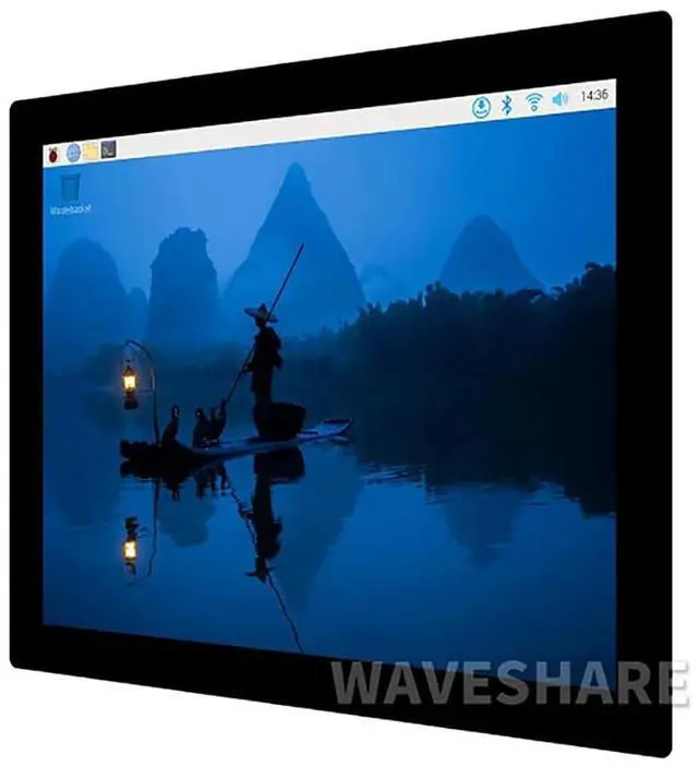 Main image of 9.7inch Capacitive Touch Display for Raspberry Pi 5 4B+ 4B 3B+ 3B 2B+ Zero W WH Jetson Nano 768×1024 HDMI Interface IPS Panel 178° Wide Viewing Angle