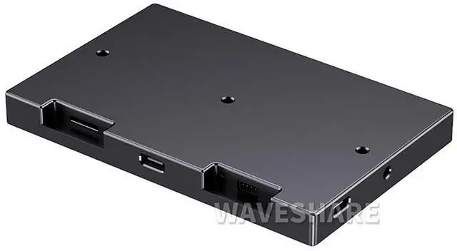 Alt view image 2 of 7 - 5 Inch USB Monitor Desktop Ambient Screen IPS Panel PC Case Secondary Screen 800×480 Type-C Interface with Music Spectrum Analysis Function (Black)