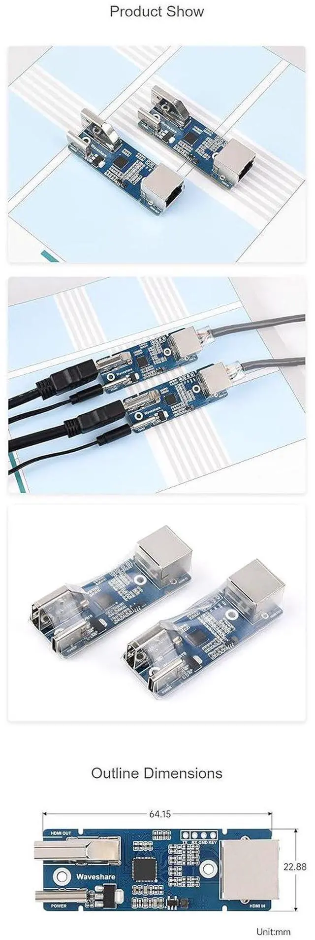 Alt view image 7 of 7 - HDMI Signal Extender 1080P High-Definition & Lossless Transmission Up to 50m Long Transmission Distance Via CAT-5E/6 Network Cable
