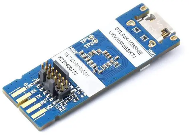 Main image of Tiny STLINK-V3MINIE Debugger/Programmer for All STM32 MCUs with JTAG/SWD Interfaces