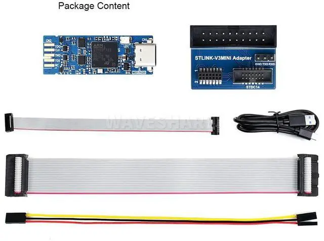 Alt view image 7 of 7 - Tiny STLINK-V3MINIE Debugger/Programmer for All STM32 MCUs with JTAG/SWD Interfaces