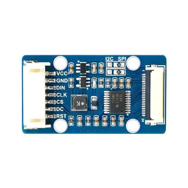 Alt view image 3 of 7 - 1.51inch Transparent OLED Compatible Raspberry Pi/Ardui/TM32, Display Light Blue Color, 128×64, SPI/I2C Interfaces