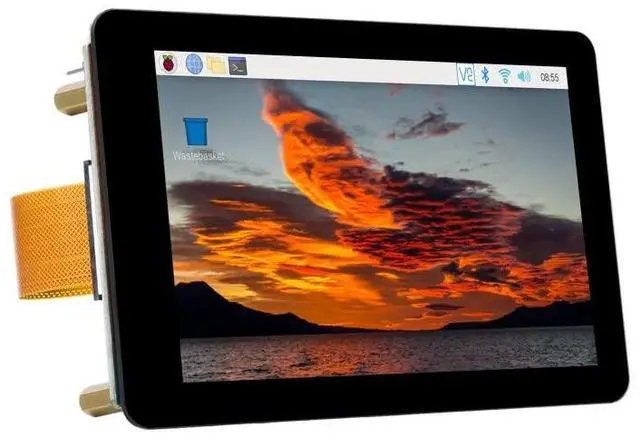 Main image of 4inch Capacitive Touch Display for Raspberry Pi Series Board, IPS Panel, DSI Interface, 480×800 Resolution,up to 5-Points Touch