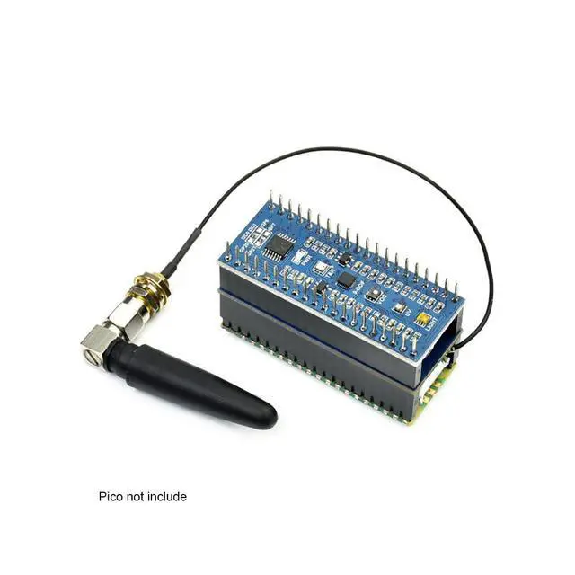 Alt view image 3 of 6 - SX1262 LoRa Node Module for Raspberry Pi Pico Series Boards, Support LoRaWAN Protocol, Different Frequency Bands Available