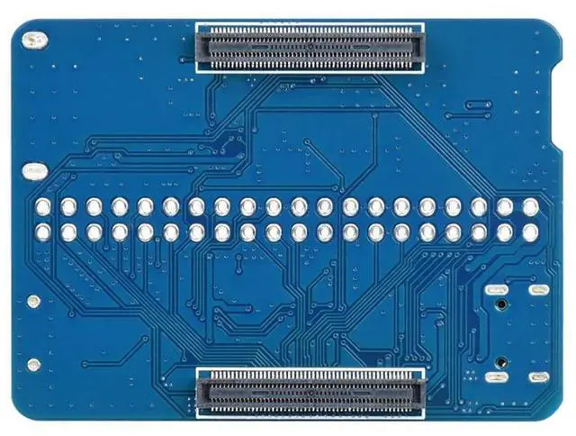 Alt view image 2 of 6 - Nano Base Board (A) for Raspberry Pi Compute Module 4 Lite/eMMC, 40PIN GPIO Interface, Same Size As CM4