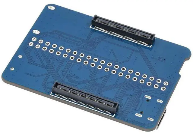 Alt view image 4 of 6 - Nano Base Board (A) for Raspberry Pi Compute Module 4 Lite/eMMC, 40PIN GPIO Interface, Same Size As CM4