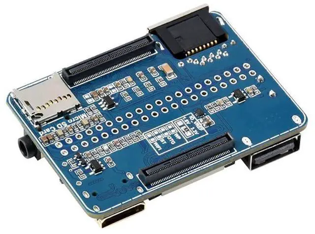 Alt view image 3 of 5 - Nano Base Board (B) for Raspberry Pi Compute Module 4, 40PIN GPIO, Same Size As CM4