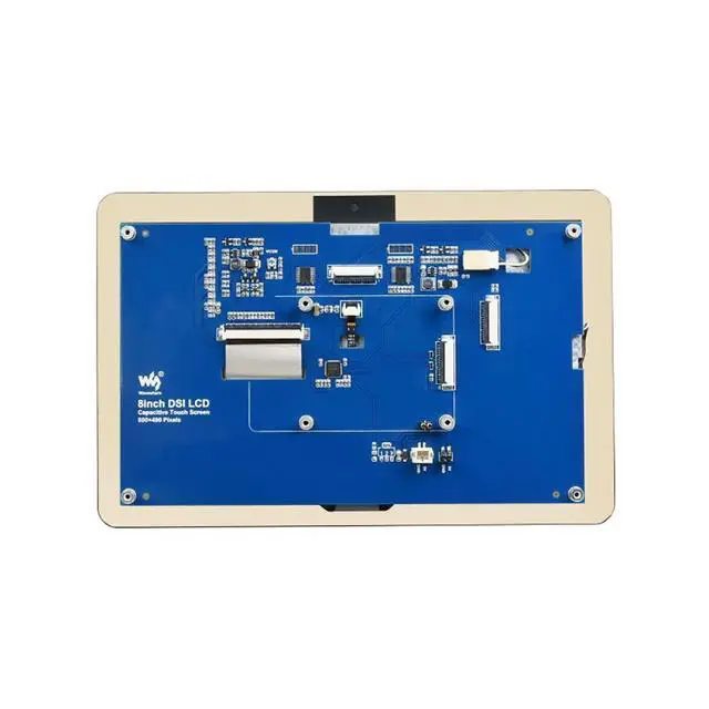 Alt view image 2 of 7 - 8inch Capacitive Touch Display for Raspberry Pi, DSI Interface, 800×480, Brightness Adjustable,with Reversed Camera Hole